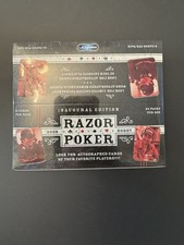 2006 RAZOR POKER INAUGURAL EDITION HOBBY BOX 24 PACKS PER BOX sealed HELLMUTH picture
