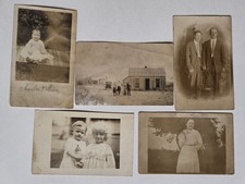 Antique Indiana RPPC Photo Lot Toliver Family West Baden Paoli Genealogy History picture