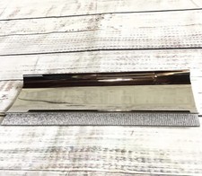RARE Swarovski Crystal Embellished Stainless Steel Ambiray Trinket Pen Tray 8.5” picture