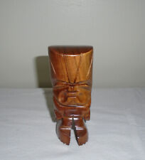 Milo Wood Hand Carved Tiki by Brian of Hawaii Vintage Hawaiian God picture