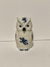 Vintage Owl Creamer Pitcher Blue and white delft jcny Philippines picture