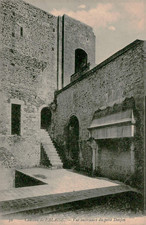 Antique Falaise France Postcard Chateau Petit Donjon Interior c1910s picture