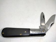 Barlow Pocketknife 3.25 Inches 2 Blade Vintage 2.25