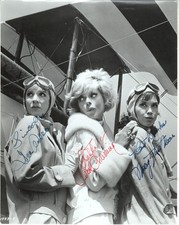 JULIE ANDREWS, MARY TYLER MOORE & CAROL CHANNING, RARE SIGNED VINTAGE PHOTO picture