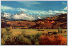 c1960s Alpine Meadow Foothills Snowcapped 6