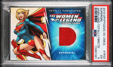 2013 CRYPTOZOIC DC COMICS SUPERGIRL TOTALLY FABRICATED #TF03 PSA 5 SUPERMAN picture