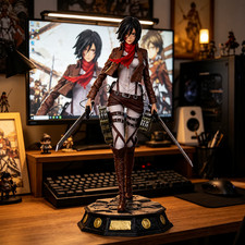 Anime Attack on Titan Mikasa Ackerman 1/6 31cm PVc Statue Figure Collection picture