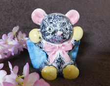 Vintage Napco Teddy Bear Baby Planter MCM Style (1k2133 ) Early 1970's Stunning picture
