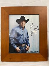 GEORGE STRAIT HAND SIGNED 8x10 COLOR PHOTO   KING OF COUNTRY MUSIC picture
