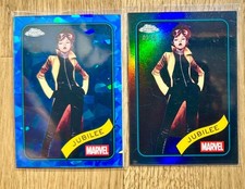2025 TOPPS CHROME Marvel #131 Alpha 01/10 Black 10 + Sapphire base X-Men picture