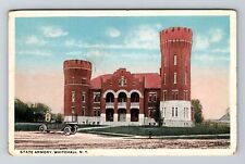 Whitehall NY-New York, State Armory, Vintage Postcard picture