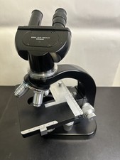 VTG Ernst Leitz Wetzlar Binocular Compound Microscope w/ 3 Attachments picture