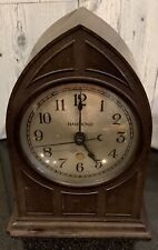 Vintage Gothic Hammond Beehive Bakelite Clock Made In USA FOR PARTS OR REPAIR  picture