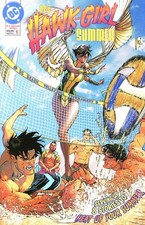 DC's Hawk-Girl Summer 1A NM 2026 Stock Image picture