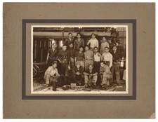 1930s Philippines Mining (Suyoc) Industrial Mech Dept. Labor Photo picture