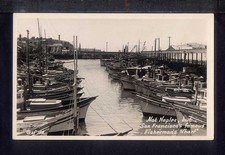 1940 San Francisco FISHERMAN'S WHARF Real Photo Postcard RPPC ZAN picture