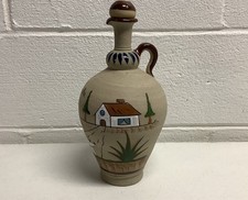 vintage hand painted mexican pottery palomas Mexico Jug picture
