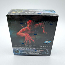 2002 Topps Spider-Man Movie Trading Cards Box- 24 Packs (Sealed) Factory picture