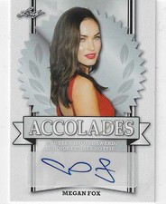 2017 Leaf Pop Century Accolades #A-MF1 Megan Fox  Auto, Transformers picture