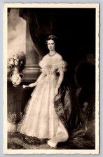 Empress Elisabeth Sisi Austria Real Photo Postcard Franz Russ RPPC Donauland picture
