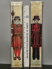 2x Vintage H.M. Tower Of London Souvenir Match Bookes (Cheif) + Yeoman Warder picture