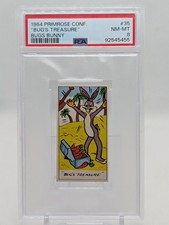 1964 Primrose Confectionery Co - Bug's Treasure - Bugs Bunny #35 PSA 8 NM-MT picture