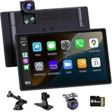 [2025 Upgrade] Apple Carplay Screen for Car&Android Auto Screen with 4K Dash ... picture