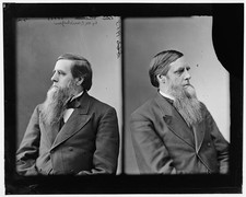 Photo:Monroe Michigan Edwin Willits 1860s Postmaster Portrait Cabinet Card picture