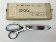 Vintage 1950s Wiss Pinking Shears USA 7.5