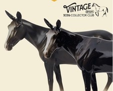 Breyer 2026 Vintage Club Special Run Mabel Charcoal Mule Variation picture