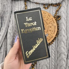 Le Tarot Egyptien Esmeralda Cards 78 Card Complete Deck Vintage 1999 picture