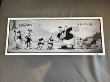 Club 33 RARE Mickey Mouse Get a Horse Signed LE Litho #1,516/5000 picture