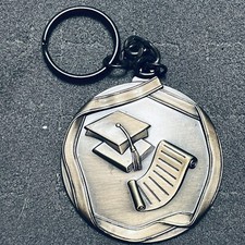 Vintage Keychain École Elda Rouleau Christofer Sportif 2006 picture