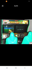 Namco Final Lap 2 Twin Sit-Down Arcade Racing Cabinet, Dual Screens, 2 Seats picture