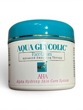 Vintage AHA Alpha Hydroxy Skin Care System AG Face Cream 2 oz Aqua Glycolic picture