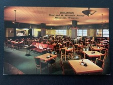 Vintage Postcard Moy Toy Restaurant Chinatown Milwaukee Wisconsin Souvenir picture