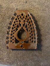 Cast Iron Trivet Stand Hot Iron Rest Rustic Kitchen Decor Collectible picture