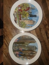 2x Antique Plates - Limited Edition - Part of Chicago Collection - ONLY $20  picture