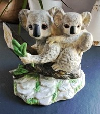 Koala Bear and Joey Figurine  Porcelain Handpainted  By Westminster 5x5