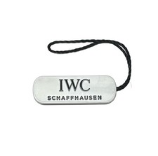 IWC Schaffhausen White Blank Watch Hang Tag OEM Genuine Swiss Accessory picture