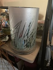 PartyLite Seaside Grass Hurricane candle holder Vintage Partylite picture