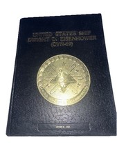 USS Dwight D Eisenhower CVN-69 Mediterranean Cruise Book 1983 Navy- G9-G9 picture