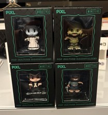 Thrilljoy PiXL Universal Monsters 4 Pack, The Bride, Gill-Man, Dracula, Wolf man picture