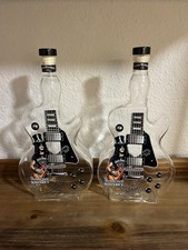 Lot Of 2 Jack Daniels Slash Signature Guitar Shaped Whiskey Decanter Bottle New picture
