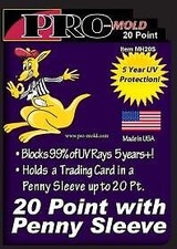 Pro Mold -Box of 25 ...20 Point Magnetic with Penny Sleeve 1st GEN picture