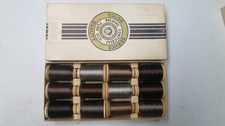Belding Corticelli Silk Thread size 0 Lot of 12 Spools picture