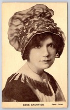 Antique Gene Gauntier Kalem Players Silent Film Actress RPPC 1912 picture