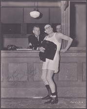 HAROLD LLOYD - PHOTOGRAPH SIGNED 1949 picture