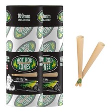 Hotrod Pre Rolled Cones Unbleached King Size 109 mm Rolling Paper Cones 100 x 2 picture