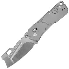 Artisan Butcherling Crossbar Lock Gray Titanium Folding S35VN Knife 1881GGY picture